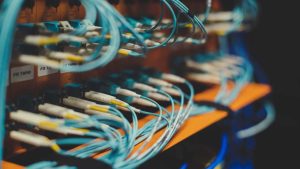 Digital communication plugs on Motherboard.
